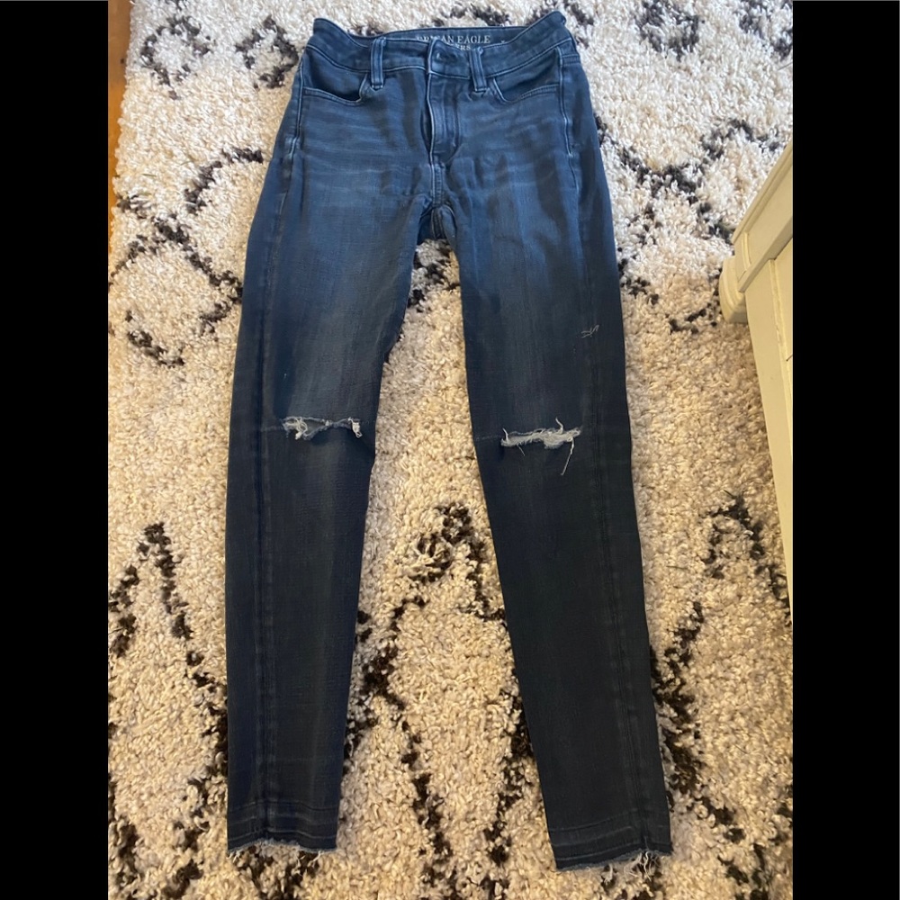 American eagle jeans size 0.